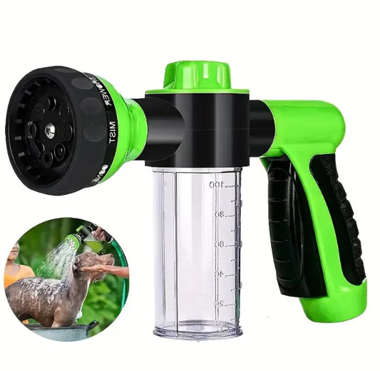 Dog Washer Spray Nozzle – Pet Bathing & Grooming Shower Tool
